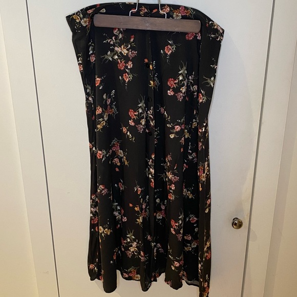 ZARA Floral Midi Skirt - Picture 2 of 10